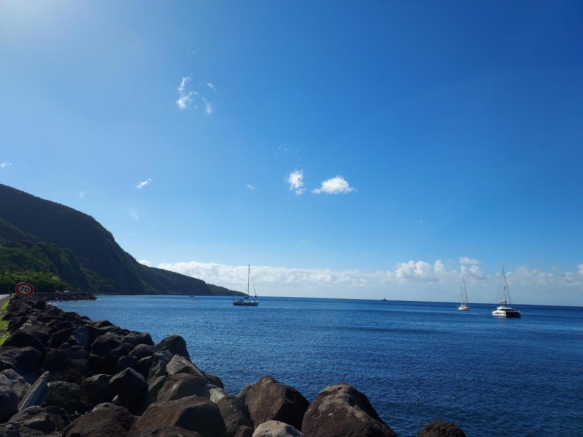 Tropical Golden, Vue Mer Et Plage A 5 Min A Pied Gourbeyre Buitenkant foto